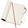 Блокнот MOLESKINE Classic Soft Large, клетка, красный QP617F2